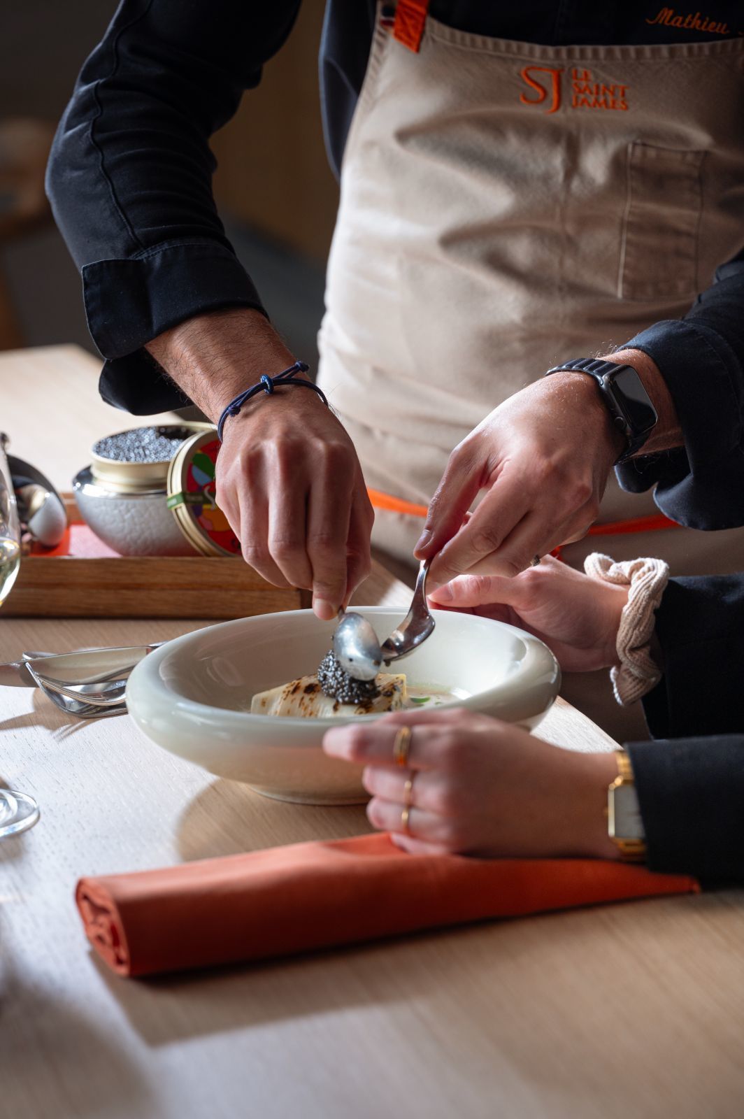 Service du caviar