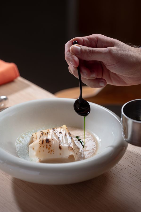 Noix de Saint-Jacques Caviar Vintage | Capucines | Jus de bardes
